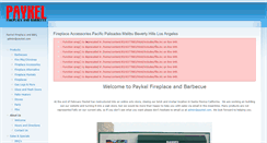 Desktop Screenshot of paykel.com